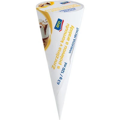 Aro Kornút s príchuťou vanilka mraz. 6 x 120 ml