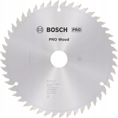 Kotouč na dřevo Bosch 2608640430 210x30 mm