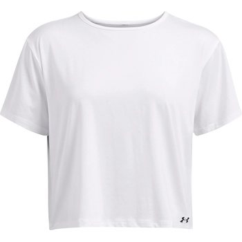 Under Armour Women's Motion Short-Sleeve Performance Gym Top - White