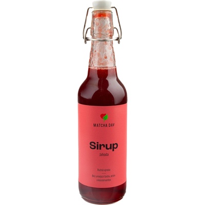 Matchaday.sk Jahodový sirup 500 ml