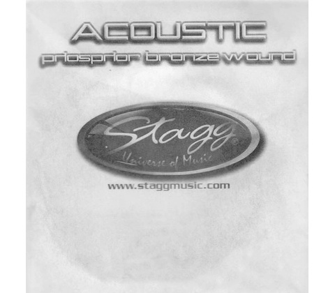 Stagg PBW-048, struna "E", fosfor-bronz