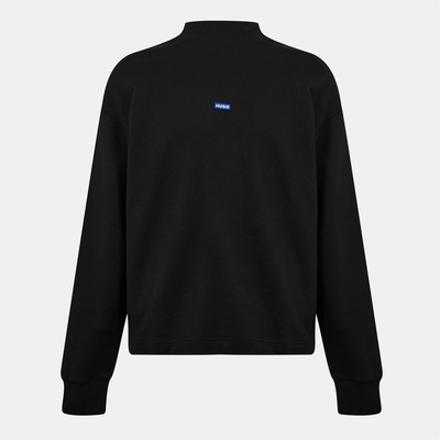 HUGO BOSS Блуза Hugo Men's Cotton Relaxed Fit Crew Sweatshirt - Black 001