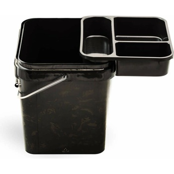 Nash Kbelík Rectangular Bucket Camo 17 l