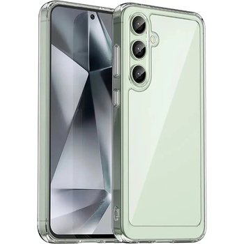 HQWear Кейс Outer Space с гел рамка за Samsung Galaxy S24 FE - прозрачен (5907769368752)