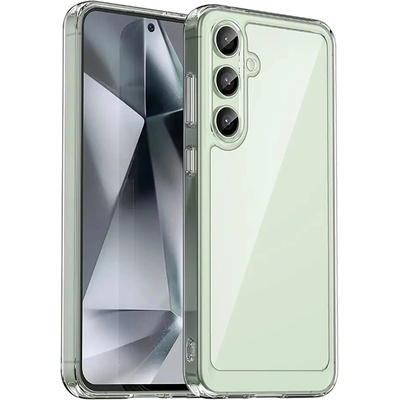 HQWear Кейс Outer Space с гел рамка за Samsung Galaxy S24 FE - прозрачен (5907769368752)