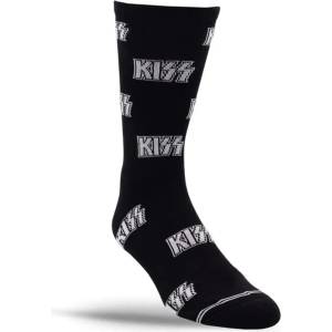 Perri´s socks чорапи perri's sock - kiss - ЛОГО all over- ЧЕРЕН - ksa301-001