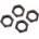 ARRMA Гайки за хексове 17мм Arrma Wheel Nut Aluminum 17mm Black (4) AR310449 ARAC9763 (AR310449)