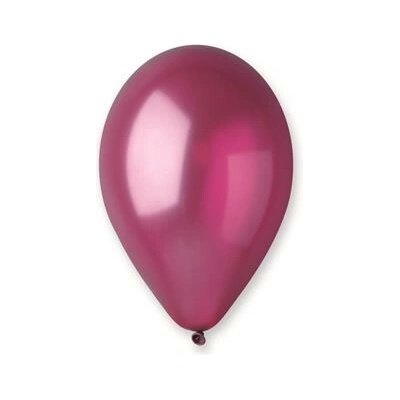 . Balón, 30 cm, perleťový bordový