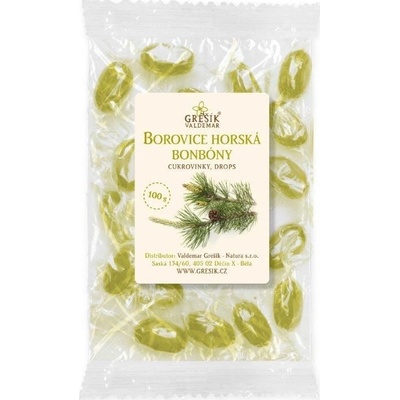 Grešík Borovica horská cukríky 100 g