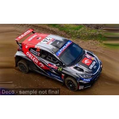 Toyota GR Yaris Rally2 Rallye Chile 2025 24 Kajetanowicz Szczepaniak IXO 1:43