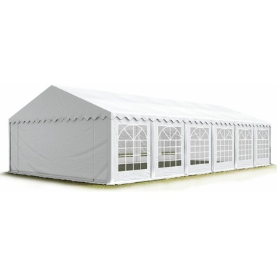 Pártystany Jičín Záhradný Party stan 5x12m PVC Štandard Ohňovzdorný Biela