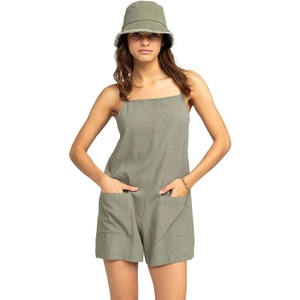 ROXY Lavender Haze sleeveless romper - Grey (Agave Green)