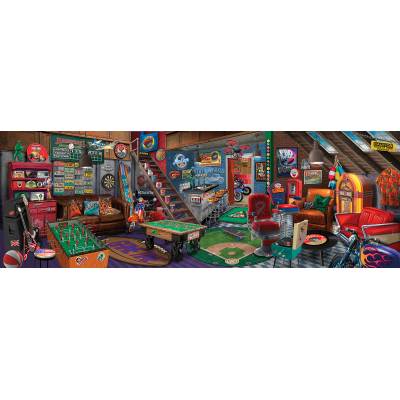SunsOut - Puzzle Man Cave panorama - 500 piese