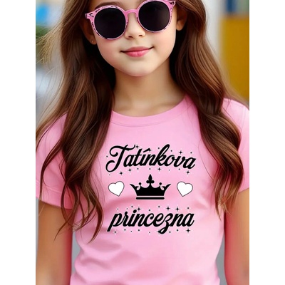 Striker Dětské tričko tatínkova princezna