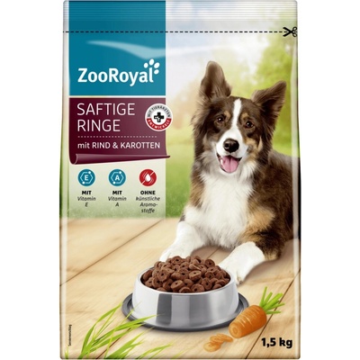 ZooRoyal Saftige Ringe mit Rind 1,5 kg