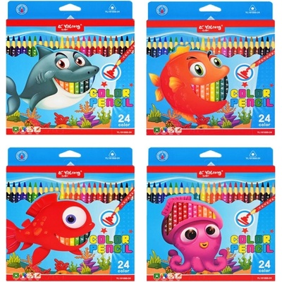 Цветни моливи 24 цв. yl191050-24