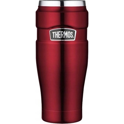 Thermos Termohrnek 470 ml červený mat