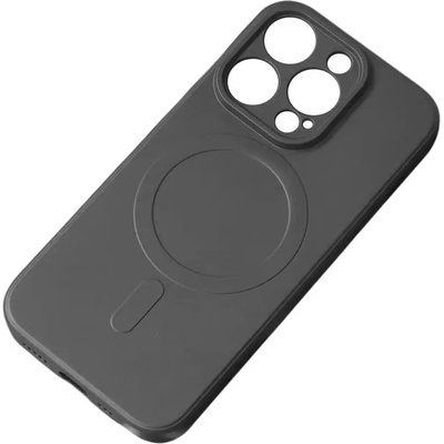 HQWear Силиконов калъф за Samsung Galaxy S25 Edge с MagSafe - черен (5907769376481)