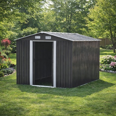 BestBerg BBSH-1113A 13,3 m² 342,5 x 389 x 202 cm antracitovábiela