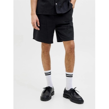 Image 1 of Jack and Jones Поларени къси панталони Jack and Jones Men's Patras Fleece Jogger Shorts - Black