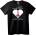NOONEBRAND Тениска Химическа Любов - 2XL, White