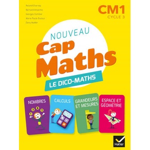 Cap Maths CM1 Éd. 2020 - Dico maths (ISBN: 9782401064041)