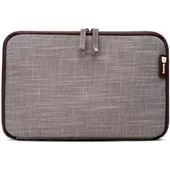 Booq Mamba 12 Sleeve - текстилен калъф с цип за MacBook 12 и преносими компютри до 12 инча (бежов)