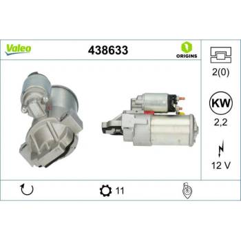 Startér VALEO 438633