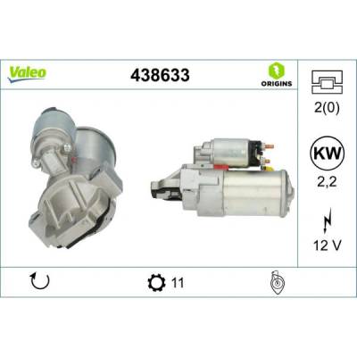 Startér VALEO 438633