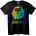 NOONEBRAND Тениска Дъгов Lion King - 2XL, White