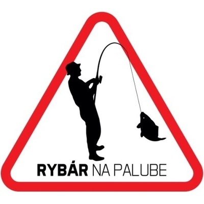 Nálepka Delphin SK Rybár na Palube