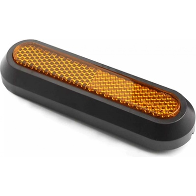 Xiaomi Mi Scooter M365/Pro/1S/Pro2 oranžová boční krytka zadního kola včetně odrazky