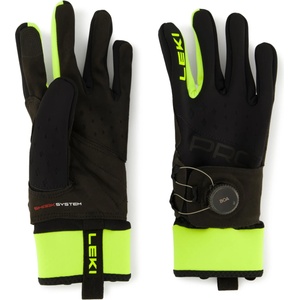 Leki Ръкавици Leki PRC Boa Shark Gloves - Black / Neon Yellow - размер 10 (EU) (202-4888-0119)