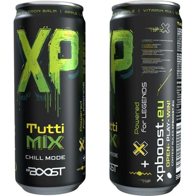 XP BOOST drink dětský bylinný nápoj Tutti mix 330 ml