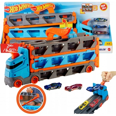 Mattel Hot Wheels Nadupaný tahač GVG37