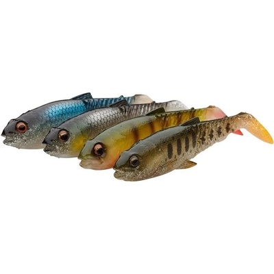 Craft Cannibal Paddletail Clear Water Mix Roach-Green Silver-Костур-Olive Silver Smolt 6, 5 cm 4 g Силиконова примамка (SVS71827)