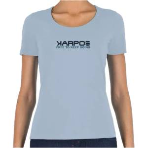 Karpos Дамска тениска Karpos Women's Loma Cotton T-Shirt - Niagara (916-6415-0214)