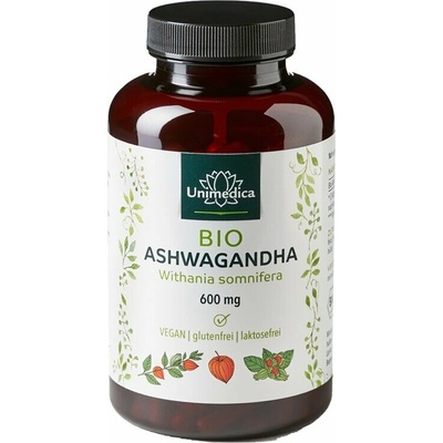 Unimedica Bio Ashwagandha 1800mg 180 kapsúl