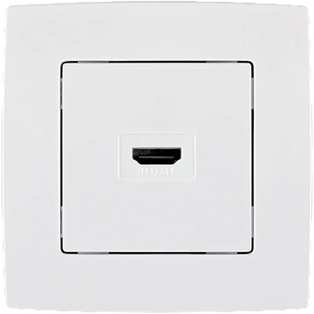 ELMARK City hdmi РОЗЕТКА БЯЛ (190747)