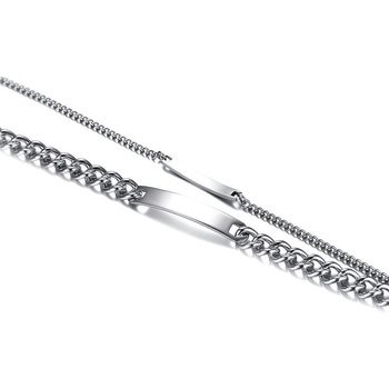 Talitha Комплект две гривни за гравиране