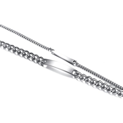 Talitha Комплект две гривни за гравиране