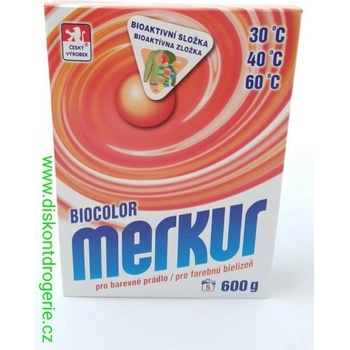 Merkur BioColor prášek na barevné prádlo 600 g