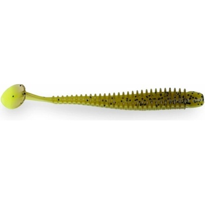 Yaccuza Gumová nástraha Snaker fish Ultra Yellow/Black - 6,5cm 1,4g 10ks
