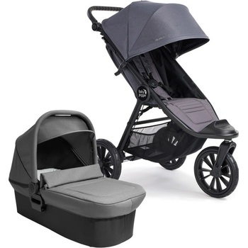 BabyJogger CITY ELITE 2 set 2v1 +korba STONE GREY nafukovací kola 2022