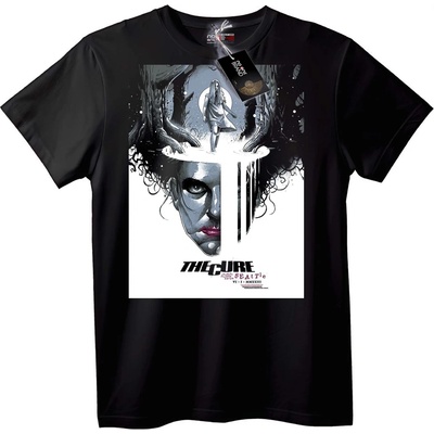 NOONEBRAND Тениска Концерт на The Cure Сиатъл - 3XL, Black