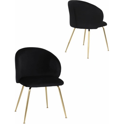 Avida Design Ganta Gold čierny zamat