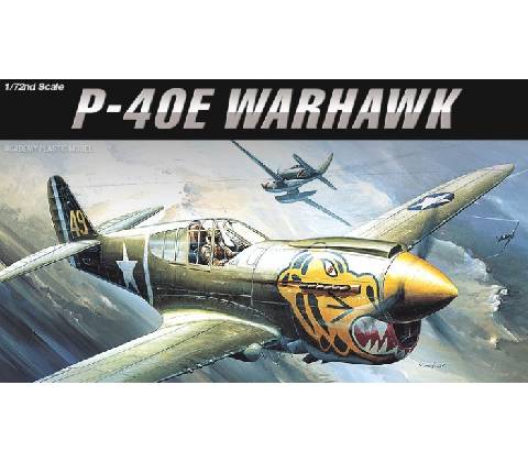 Academy P 40 E Warhawk 1:72