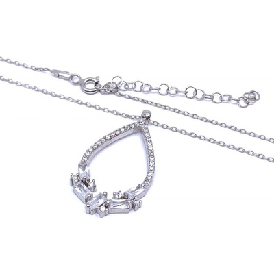 Jan Kos jewellery Stříbrný řetízek s přívěskem 12118972