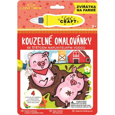 Kouzelné omalovánky Concorde - Zvířátka na farmě