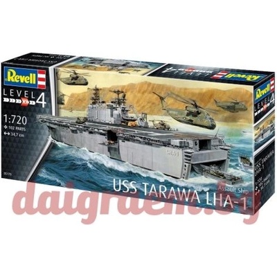 Revell Хоби модел REVELL 05170 - Щурмови кораб USS Tarawa LHA-1 (R05170)